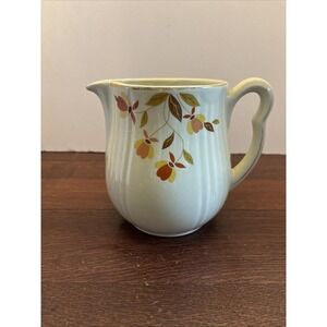 VTG 1936-1976 Hall China Jewel Tea Autumn Leaf 6" Milk PItcher Mary Dunbar  MCM